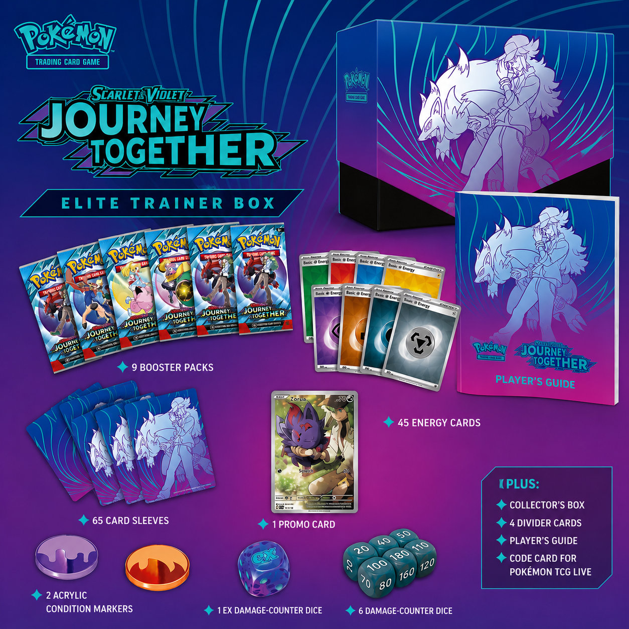 Pokémon TCG: Scarlet & Violet Journey Together Elite Trainer Box