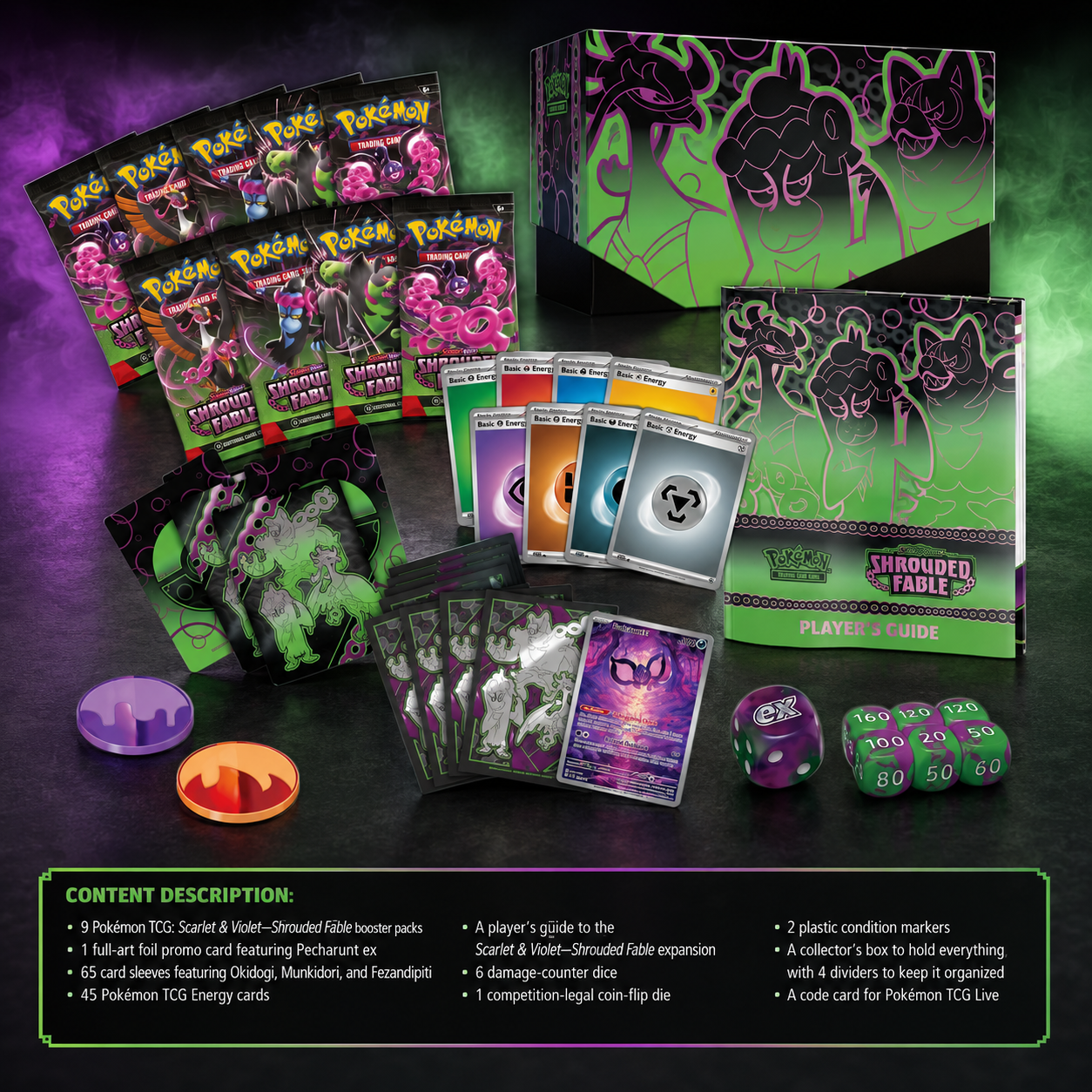 Pokémon TCG: Scarlet & Violet Shrouded Fables Elite Trainer Box