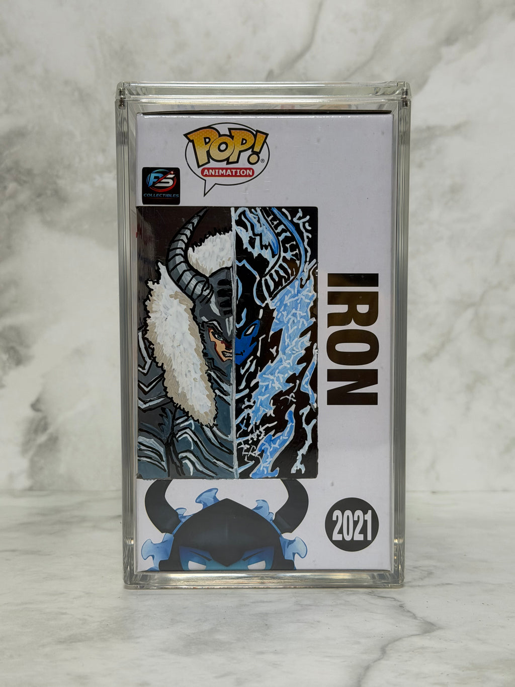 Solo Leveling - Iron 2021 (Signed by EVA - Custom Art - Art Insert)