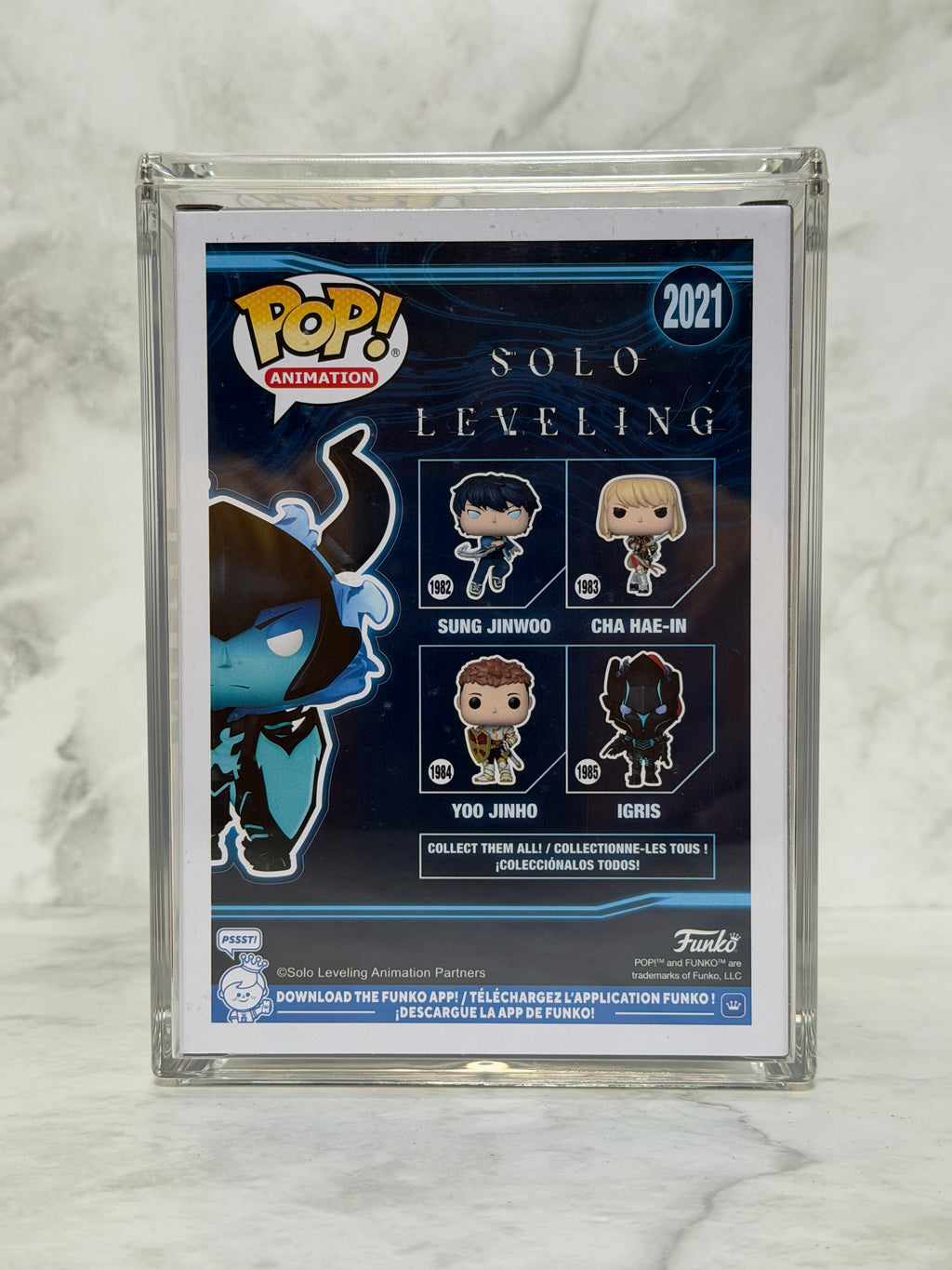 Solo Leveling - Iron 2021 (Signed by EVA - Custom Art - Art Insert)