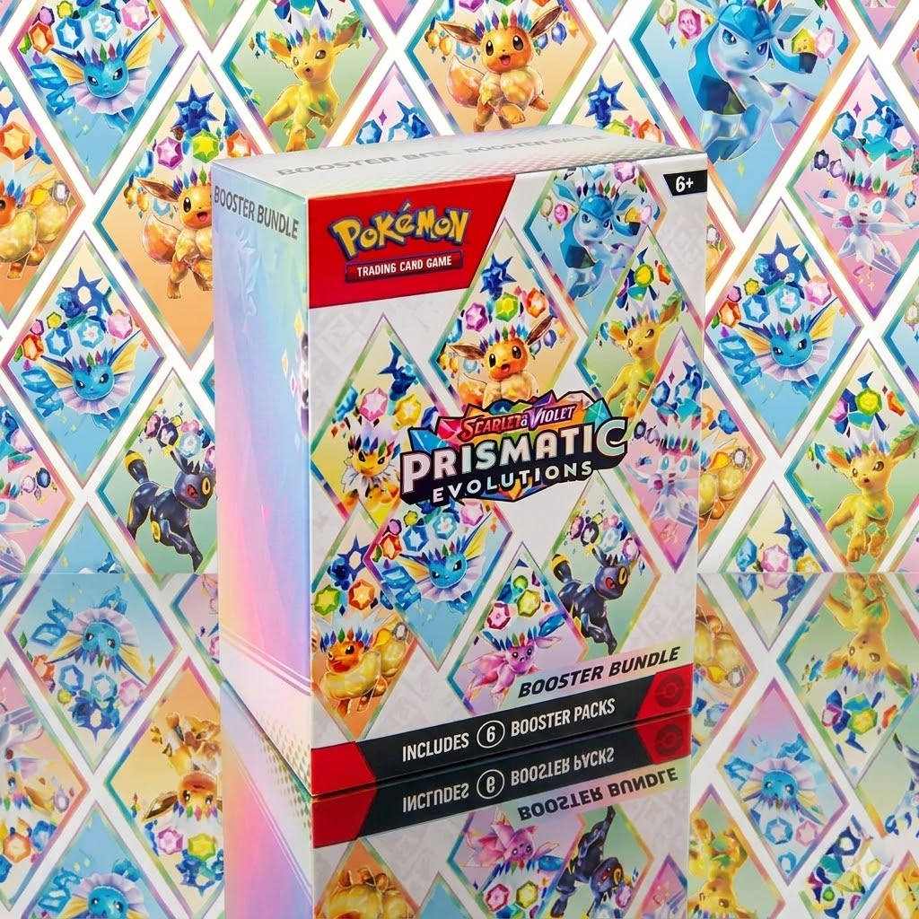 Pokémon TCG: Scarlet & Violet Prismatic Evolutions Booster Bundle
