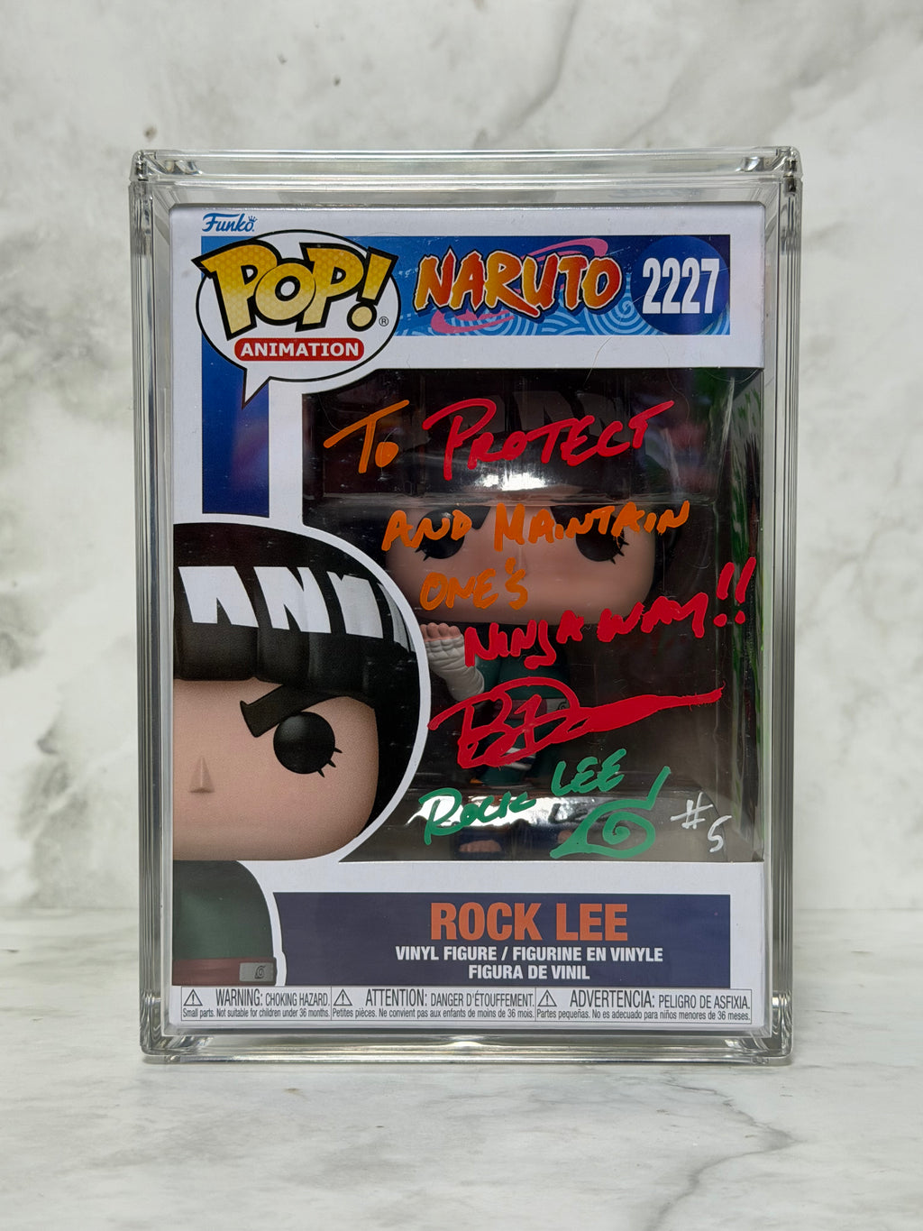 Naruto - Rock Lee 2227 (Signed #5 EVA - Custom Art - Art Insert)