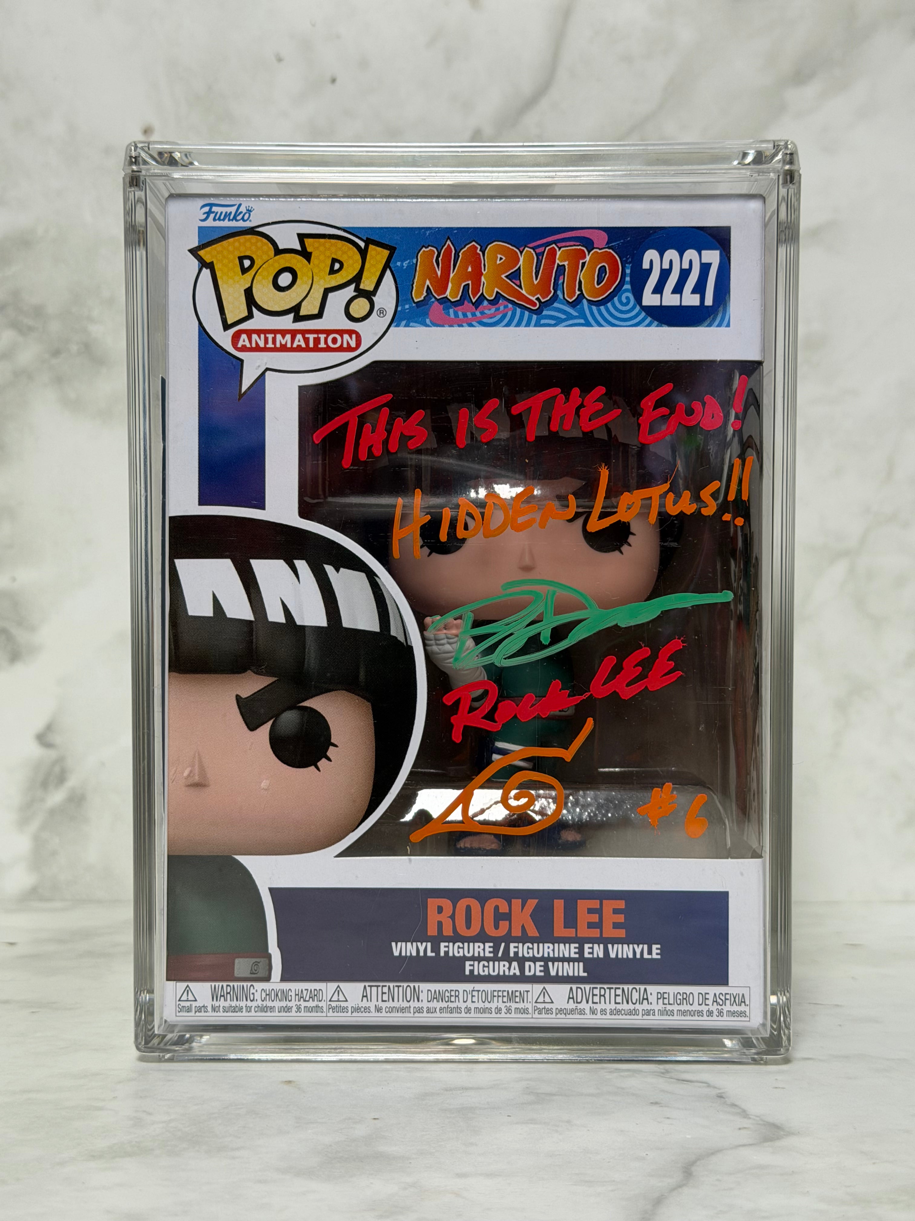 Naruto - Rock Lee 2227 (Signed #6 EVA - Custom Art - Art Insert)