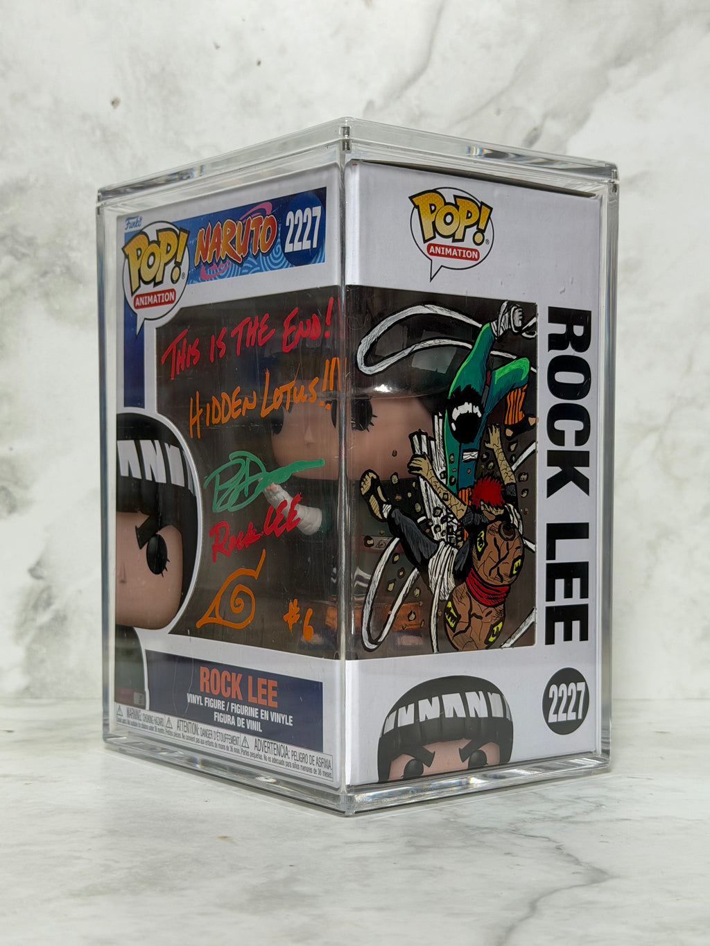 Naruto - Rock Lee 2227 (Signed #6 EVA - Custom Art - Art Insert)