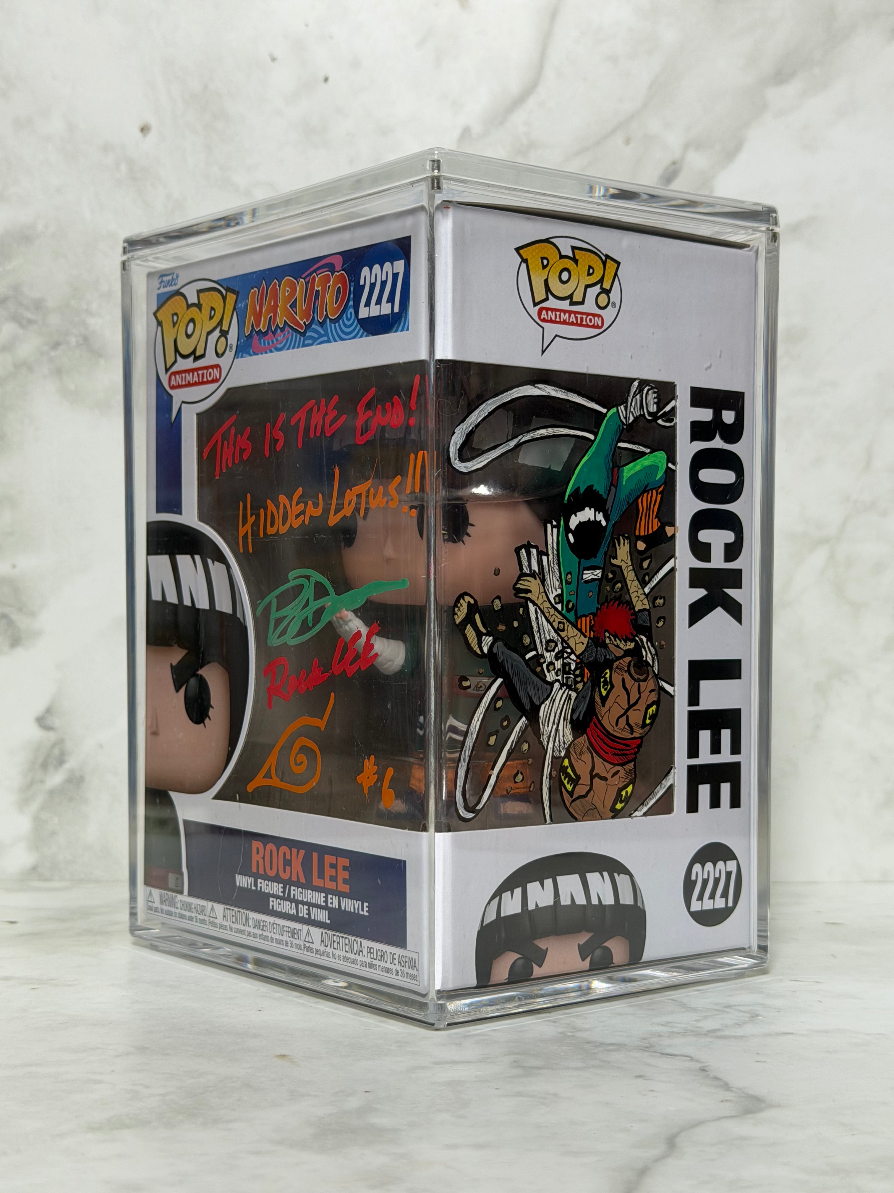 Naruto - Rock Lee 2227 (Signed #6 EVA - Custom Art - Art Insert)